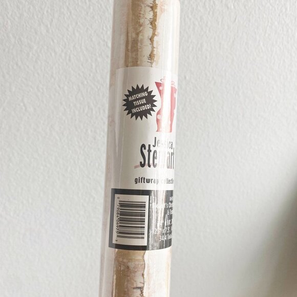 VTG Jessica Stewart Mozart's Violin Christmas Wrap  & Matching Tissue #6976 NOS - Picture 7 of 10